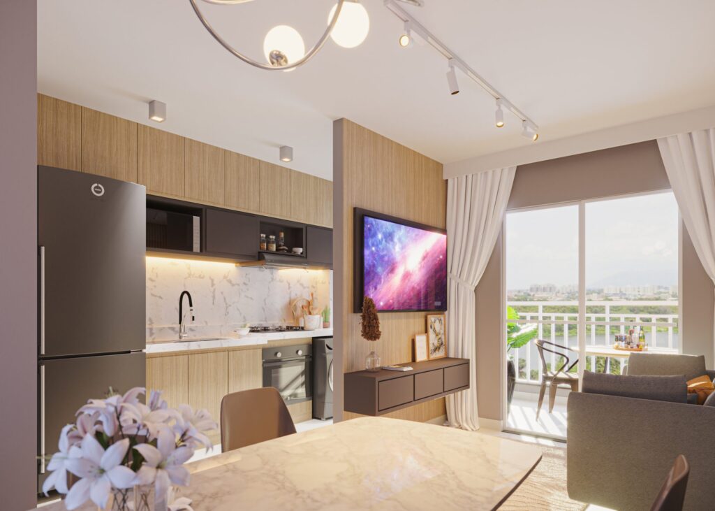Sala decorada · Maison Nature